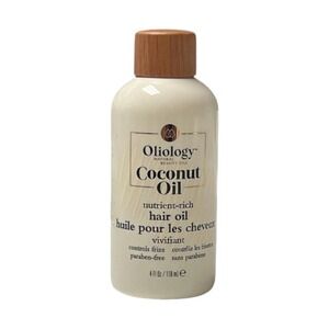 Coconut Oil Nutrient-Rich Hair Oil 4oz Controls Frizz New